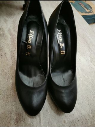 Scarpe con tacco alto e plateau