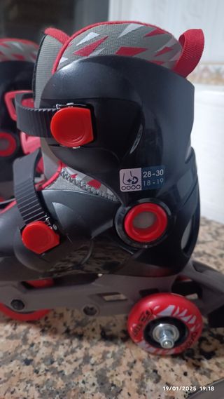 Patines en linea niño Oxelo talla 28-30