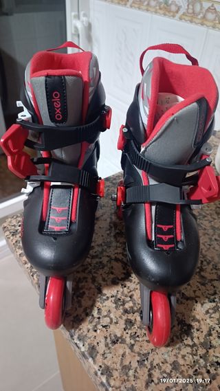Patines en linea niño Oxelo talla 28-30