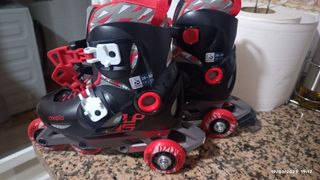 Patines en linea niño Oxelo talla 28-30