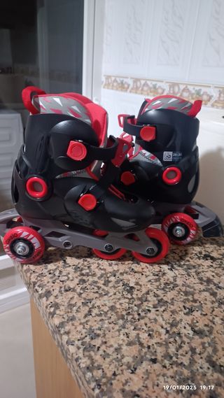 Patines en linea niño Oxelo talla 28-30