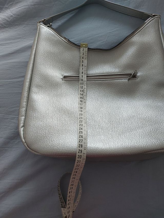 Bolso plateado