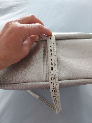 Bolso plateado