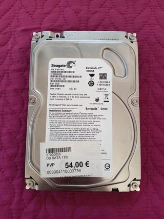 Disco duro Sata 1 Tb 3,2"
