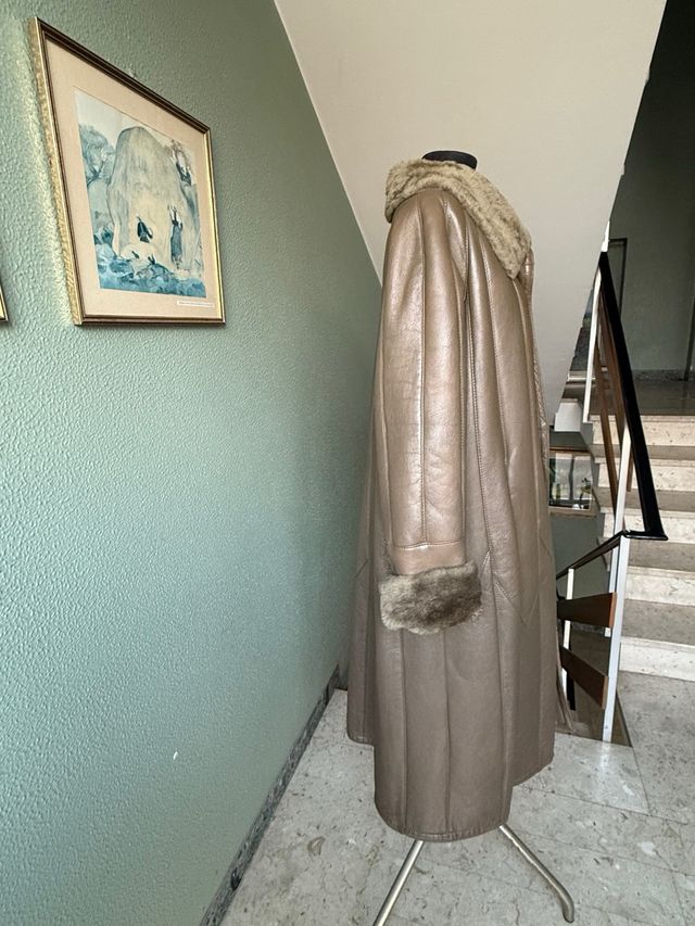 Cappotto shearling donna bello ampio