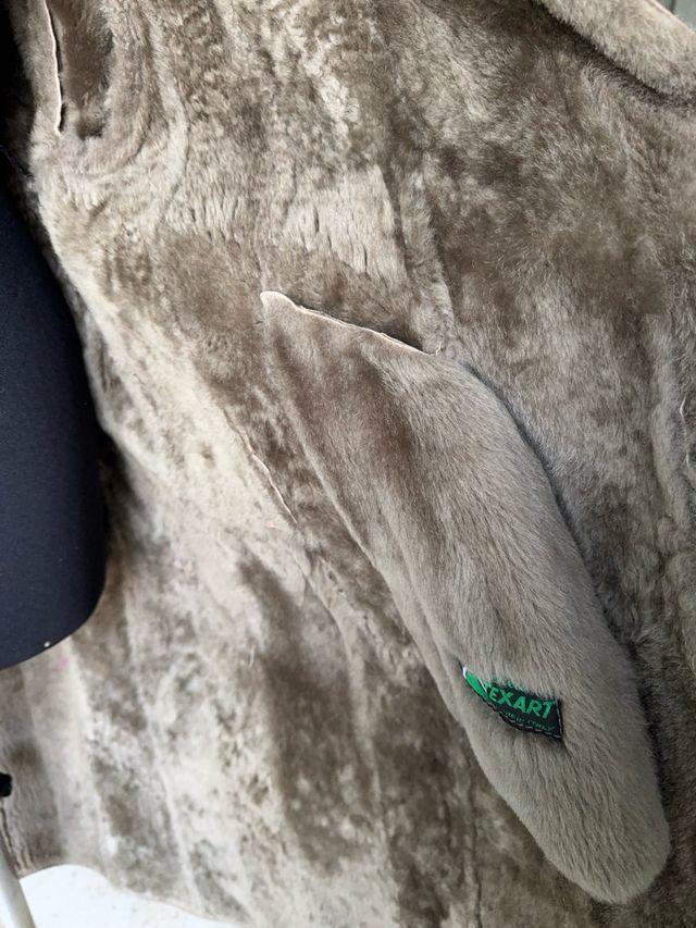 Cappotto shearling donna bello ampio