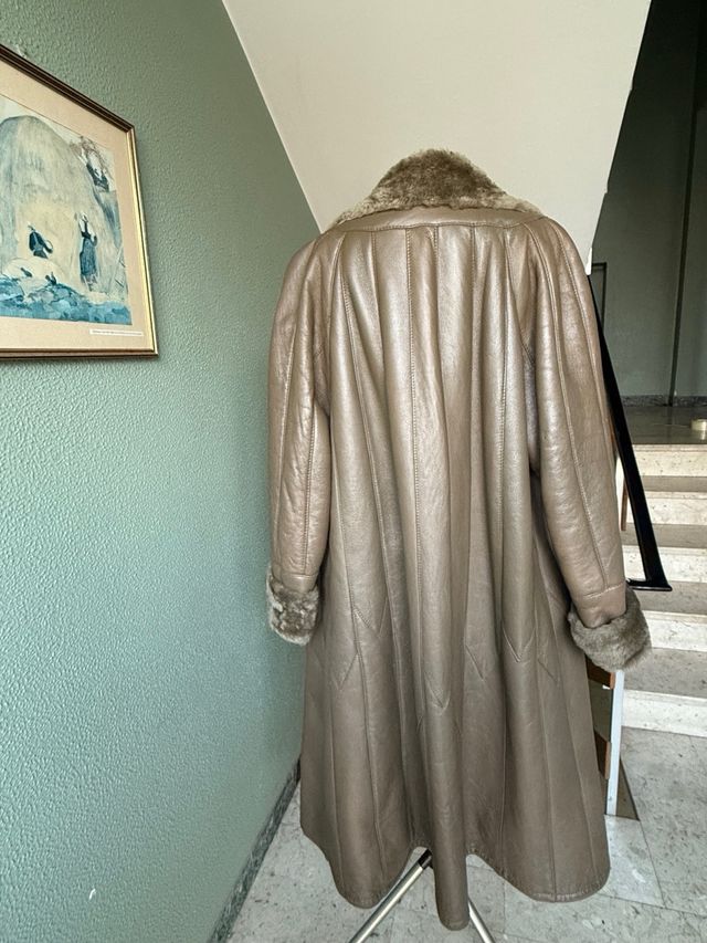 Cappotto shearling donna bello ampio