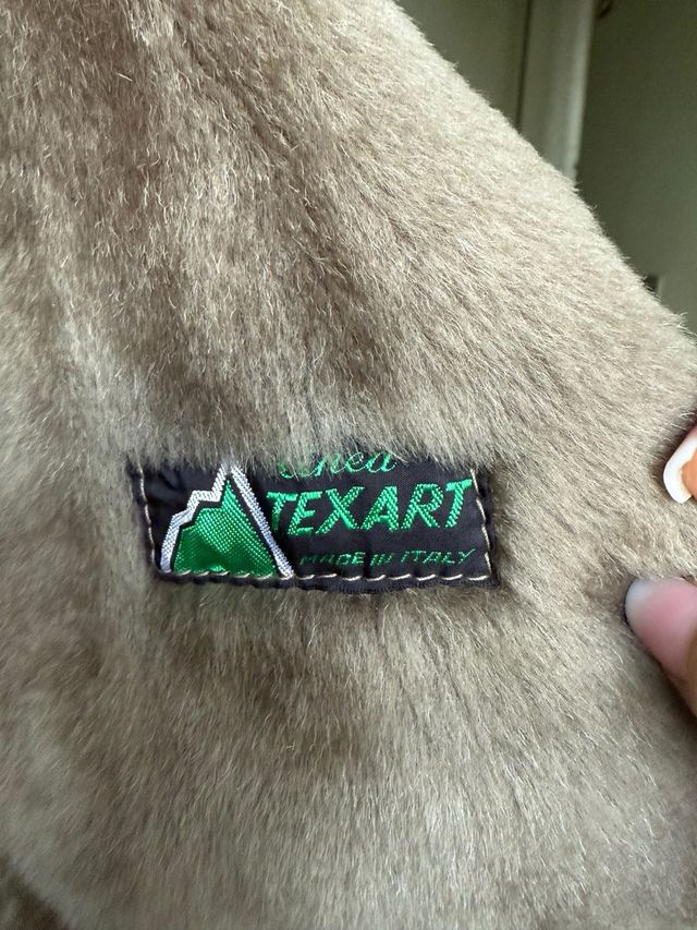 Cappotto shearling donna bello ampio