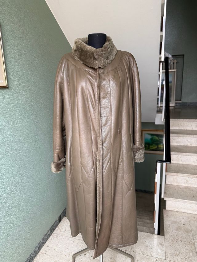 Cappotto shearling donna bello ampio