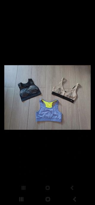 Lote Pack Deporte Sujetadores Top