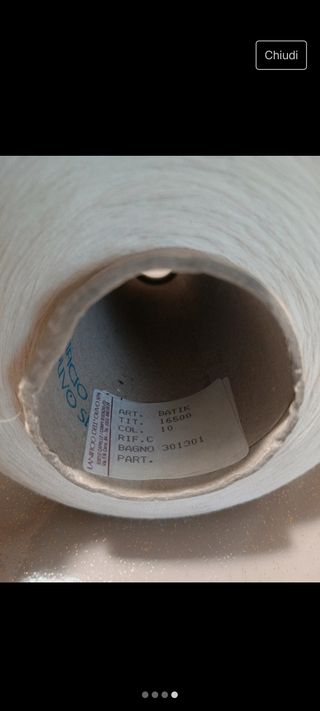 Rocchetto matassa di cotone