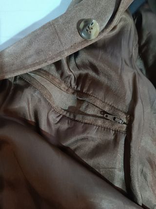 Chaqueta piel hombre serraje