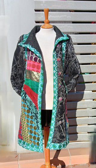 Abrigo Desigual precioso rebajado