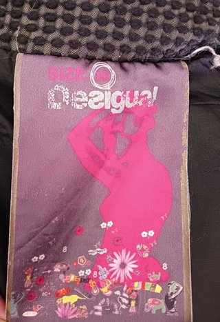Abrigo Desigual precioso rebajado