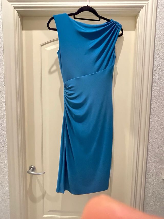 vestido cocktail celesta de Ralph Lauren T40
