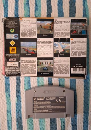 Formula 1 - pole position 64 - nintendo64 boxato