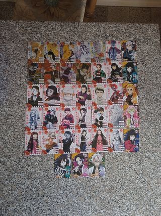 Set 38 carte demon slayer