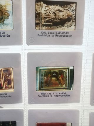 Diapositivas únicas Cartuja Miraflores