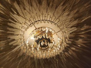 Lámpara cristal de roca