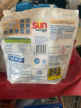 Set 2 confezzioni capsule lavastoviglie56 pezzi