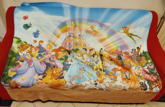 Coperta in pile Disney 130x170cm