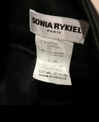 Falda tubo negra Sonia rykiel M (s)