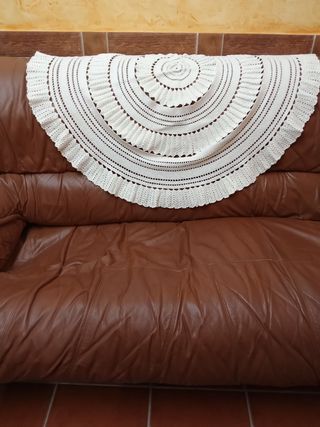 Paño de crochet  hecho a mano