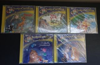 11 CD´s audioCuentos Disney. 5 precintados.