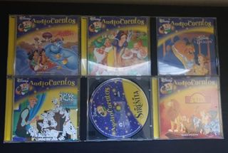 11 CD´s audioCuentos Disney. 5 precintados.