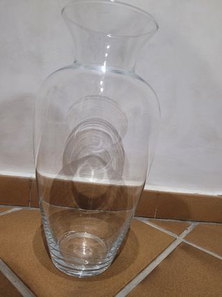 Jarrón cristal