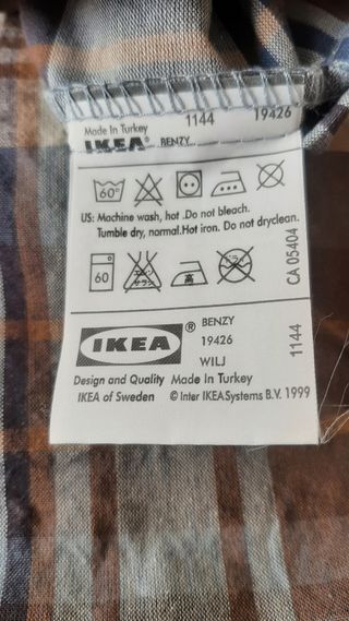 Funda nórdica algodón 100% Ikea Benzi