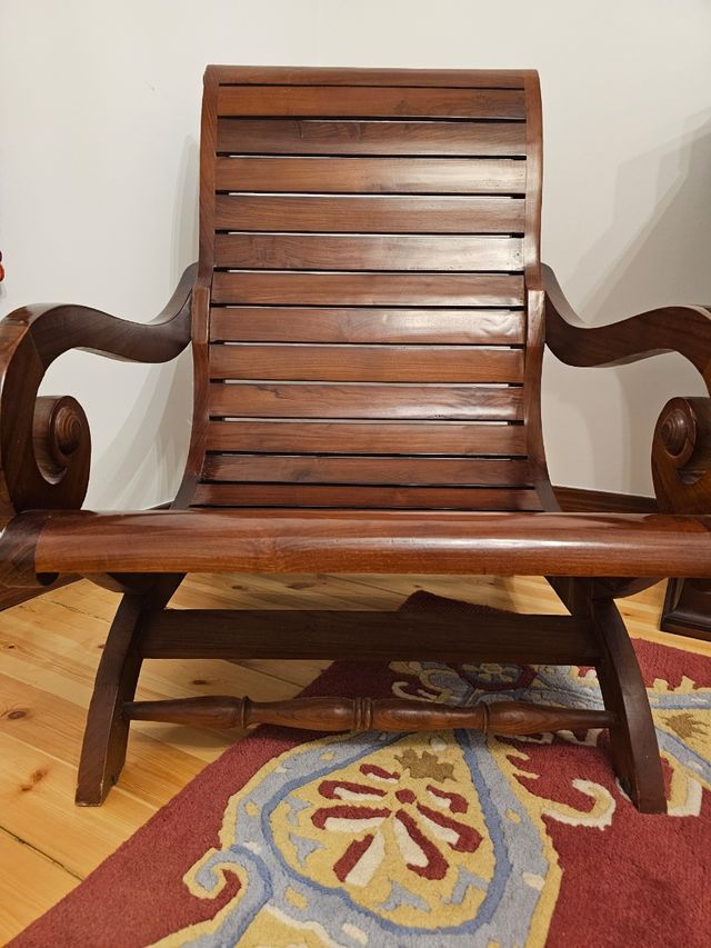 Sillon madera como nuevo