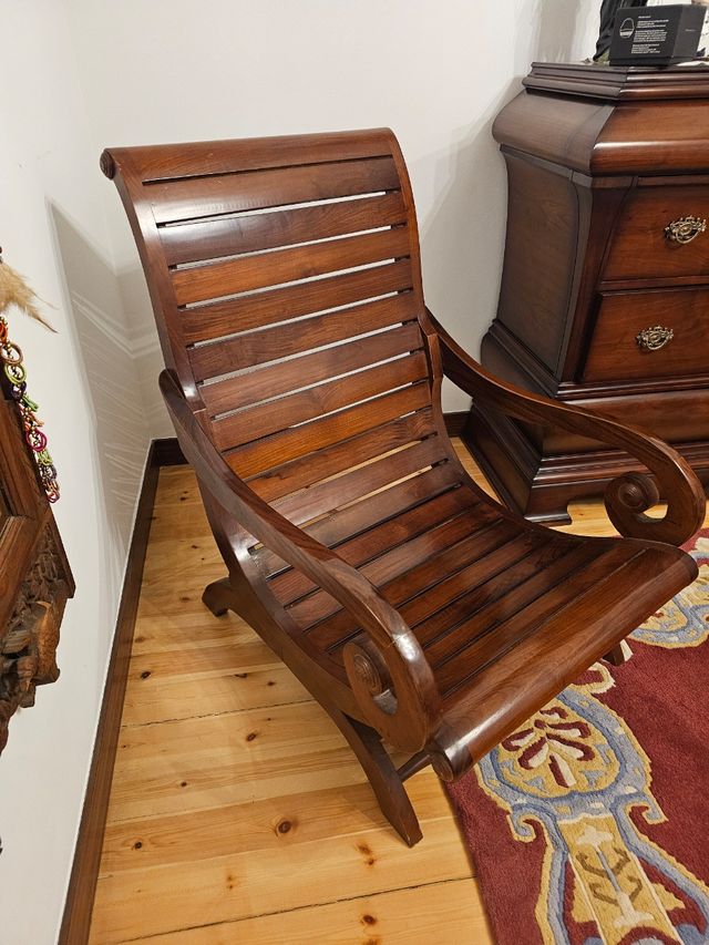 Sillon madera como nuevo