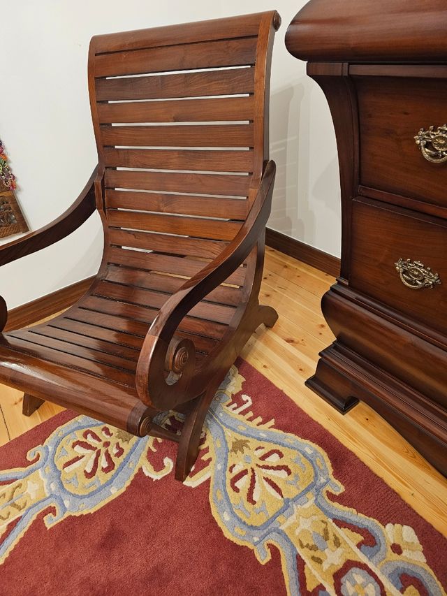 Sillon madera como nuevo