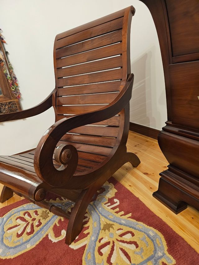 Sillon madera como nuevo