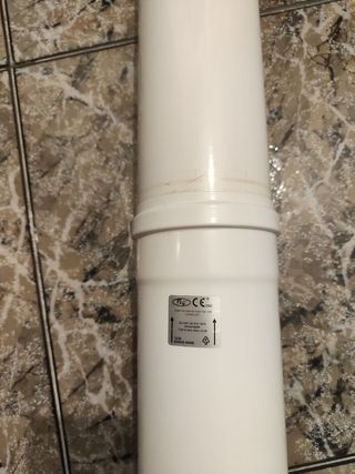Tubo de salida de humos