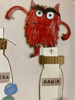 El Monstruo de Colores, un libro pop-up