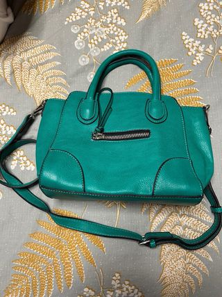 Bolso parfois verde para colgar