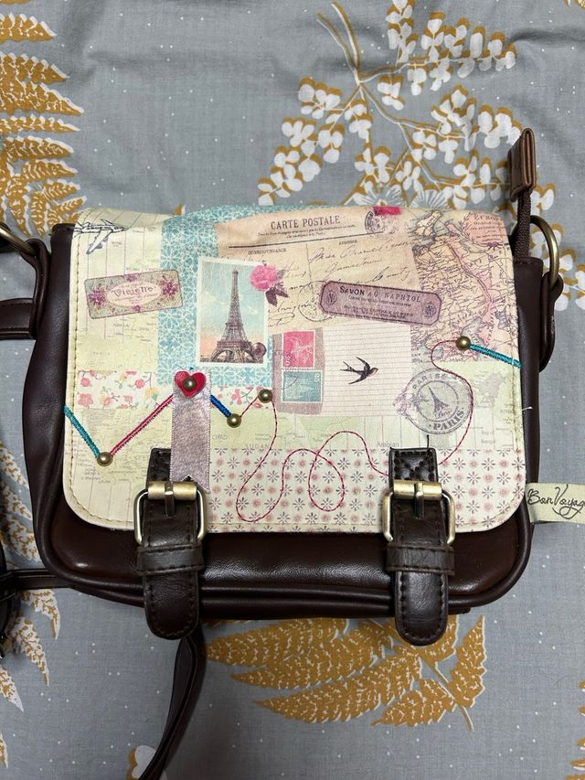 Bolso bandolera Bon voyage