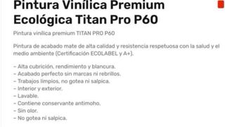 Vendo bote de pintura TITANPRO
