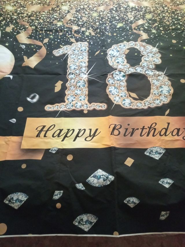 Adorno de cumpleaños 18