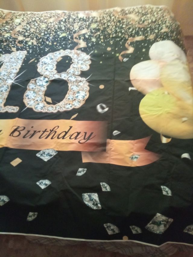 Adorno de cumpleaños 18