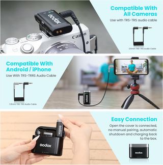 Godox WEC-S Kit2 Lavalier para cámaras Sony NUEVO