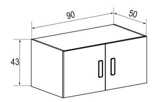 Armario 2 Puertas Largas con Altillo🤩