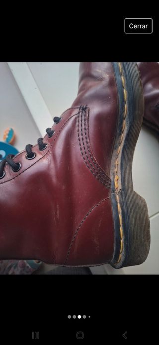 Botas Dr. MARTENS mujer 38 Granate