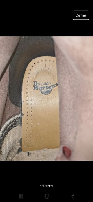 Botas Dr. MARTENS mujer 38 Granate