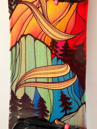 Snowbord Roxy/ Salomon botas