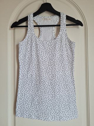 Camiseta nadadora lunares