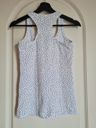 Camiseta nadadora lunares