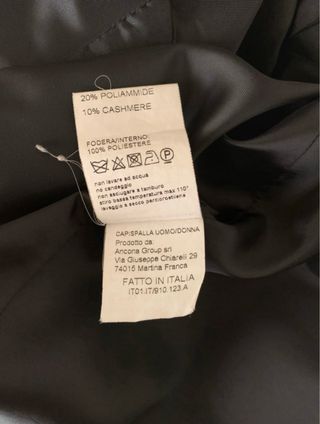 Cappotto invernale di lana